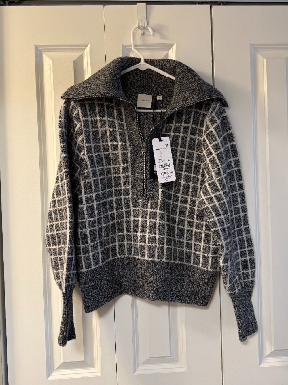 Varley Furley Half-Zip Knit Pullover Sweater NWT